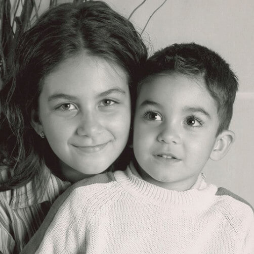 With Sibling
